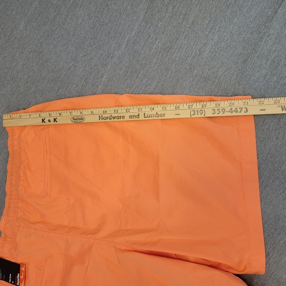 Urban Pipeline SuperFlex Men XL Orange Elastic Drawstring Shorts *Possible Flaw* - Picture 5 of 8